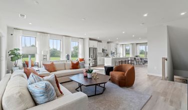 Living Area of The Julianne