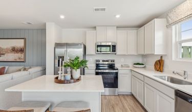 Kitchen Island in The Rutledge