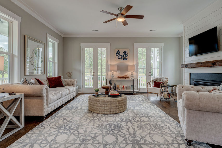 Living room in a Seaside home