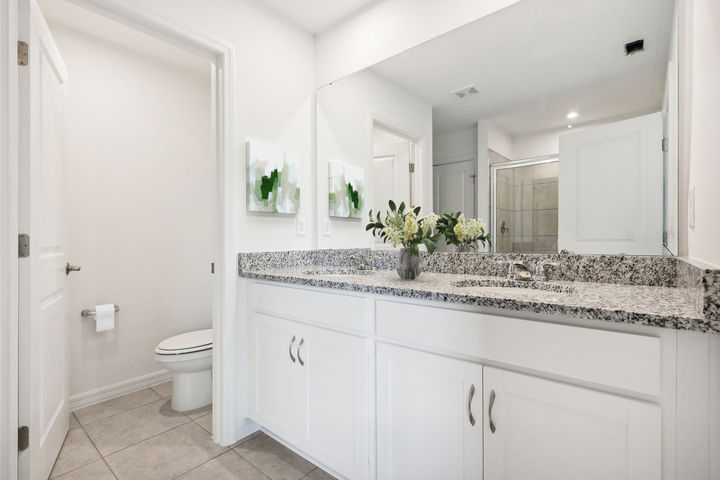 Primary Bathroom of The Jensen at Avalon Park Tavares