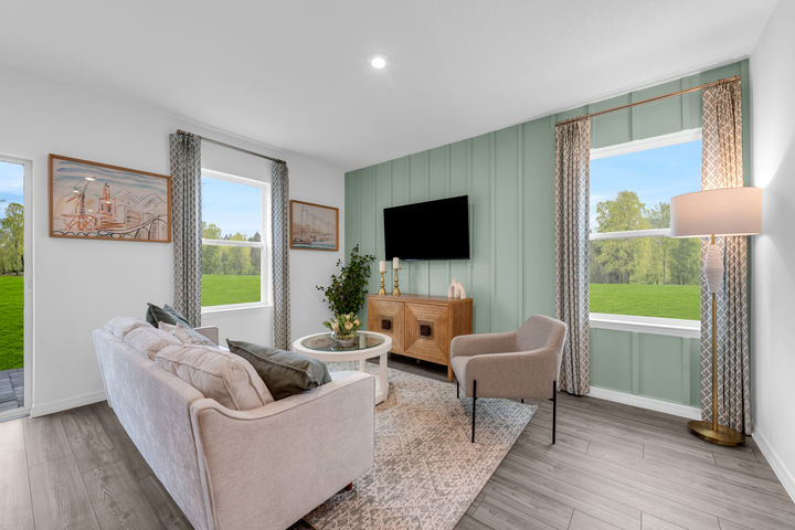 Family Room of The Rosalia at Avalon Park Tavares