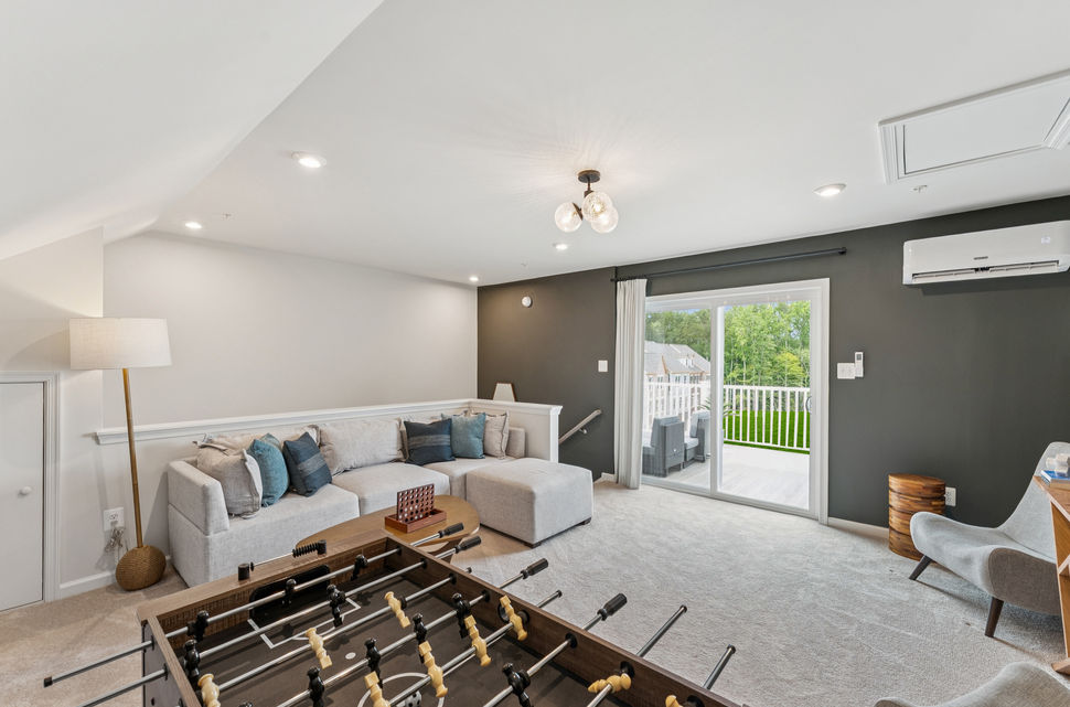 Areas to entertain or relax