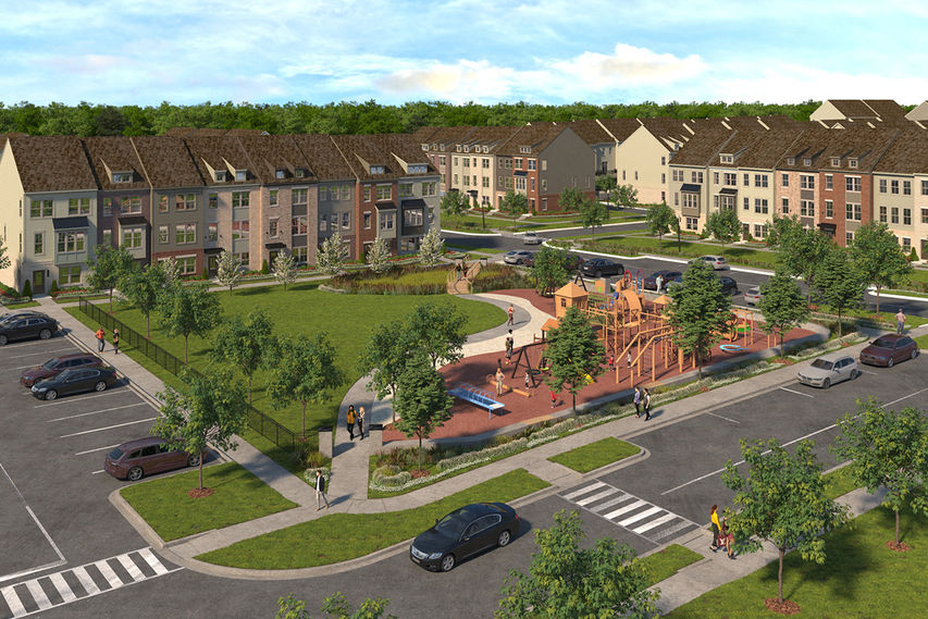 Woodlands Neighborhood Rendering