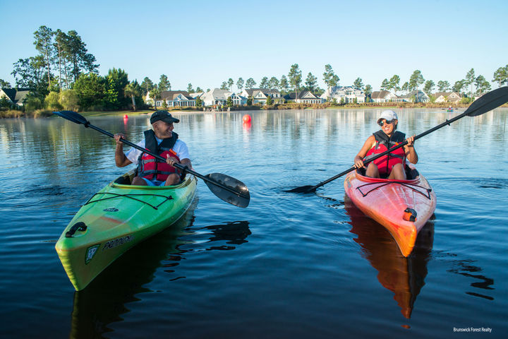 kayaking