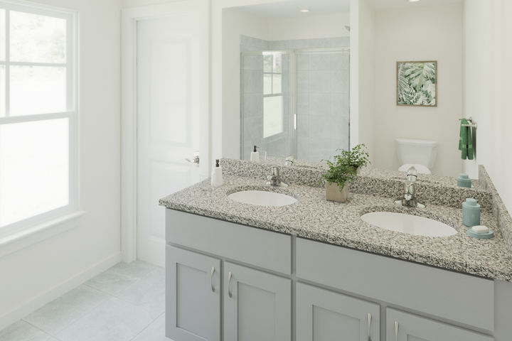 Primary Bathroom at  The Logan at Brack Ranck