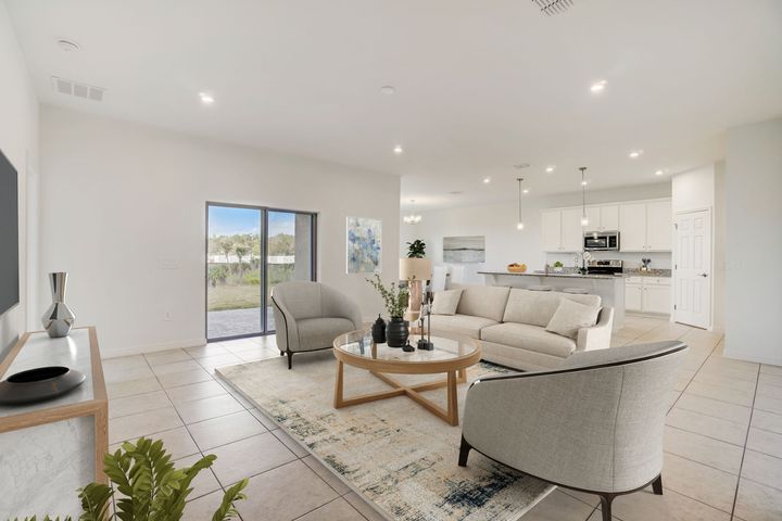 Living Room and Kitchen Area in the Southgate