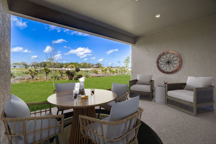 Outdoor Covered Patio in Brookshire