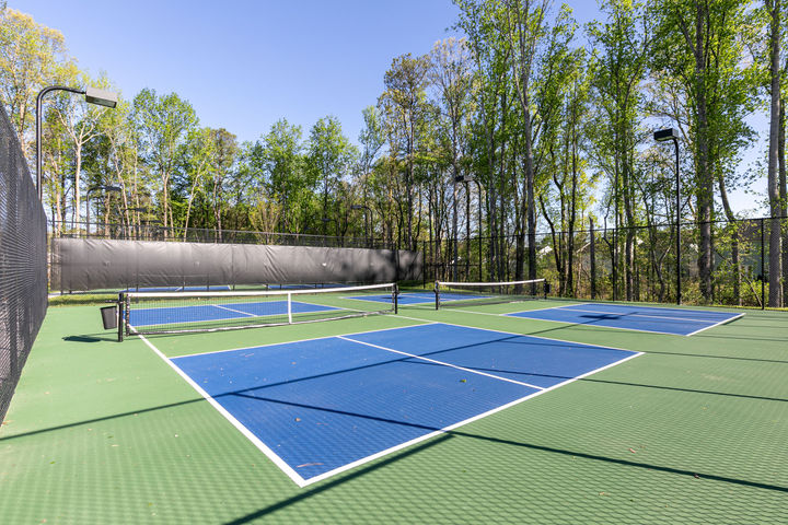 Enjoy the on site rec fields and pickle ball courts