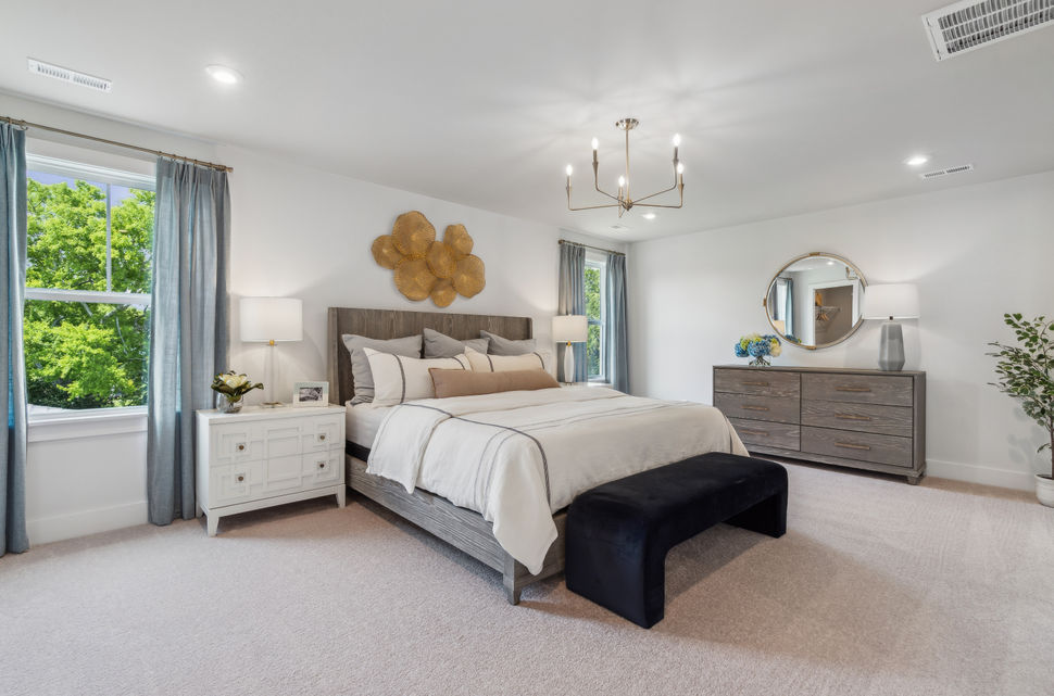 Spacious Primary Bedrooms