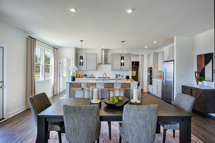 Dining Area with Gourmet Kitchen