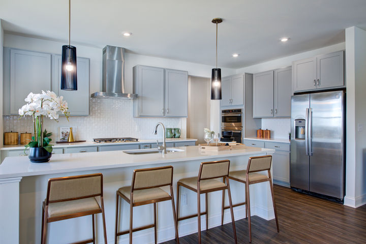 Kitchen with GE Appliances