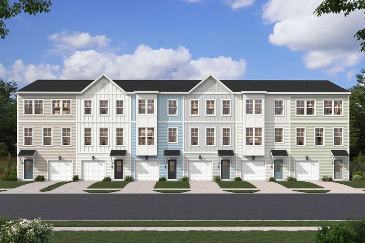 Modern 3 Level Garage Townhomes at Westpark at Cane Bay