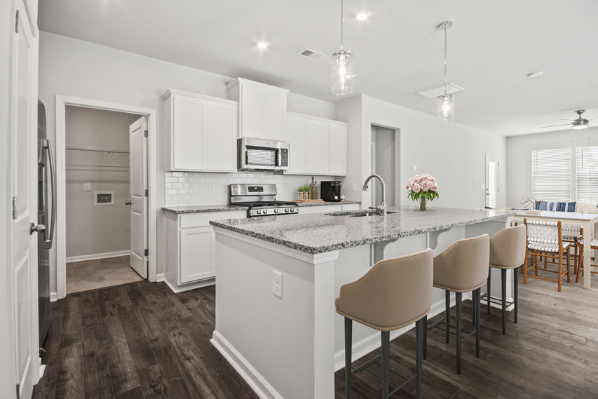 Open Kitchen with Island for Seating