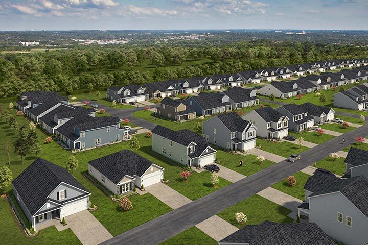 Neighborhood Rendering at Copper Crest