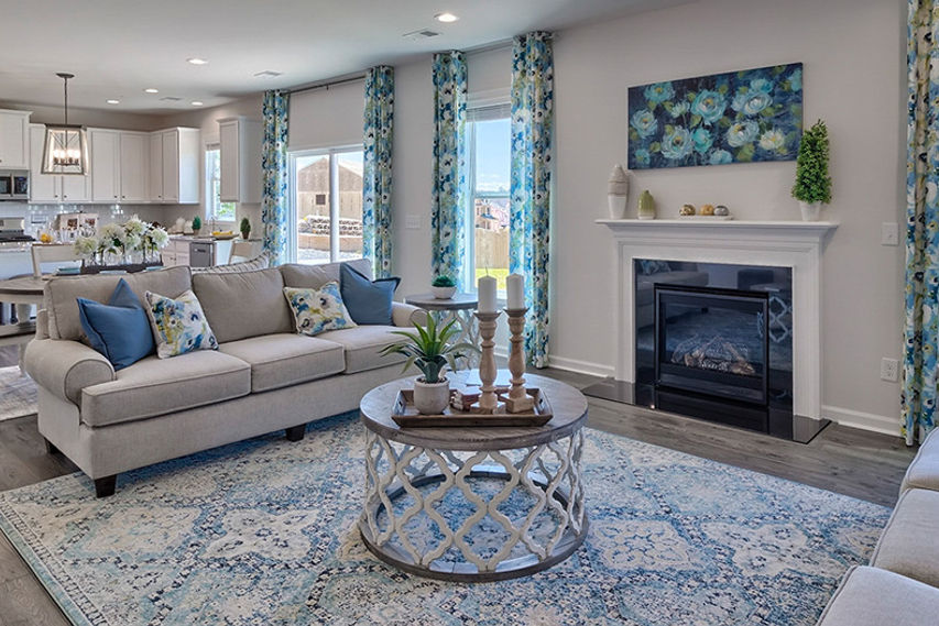 Family Room and Kitchen - A Home with Fantastic Features and Modern Design