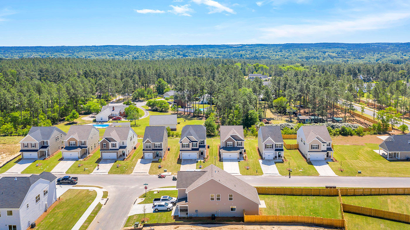 Clairbourne in Graniteville, SC Aerial View