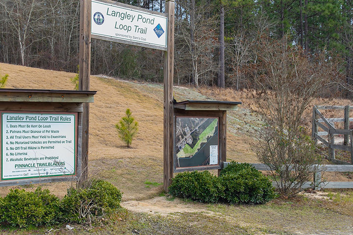 Clairbourne in Graniteville, SC Langley Pond Park Trail