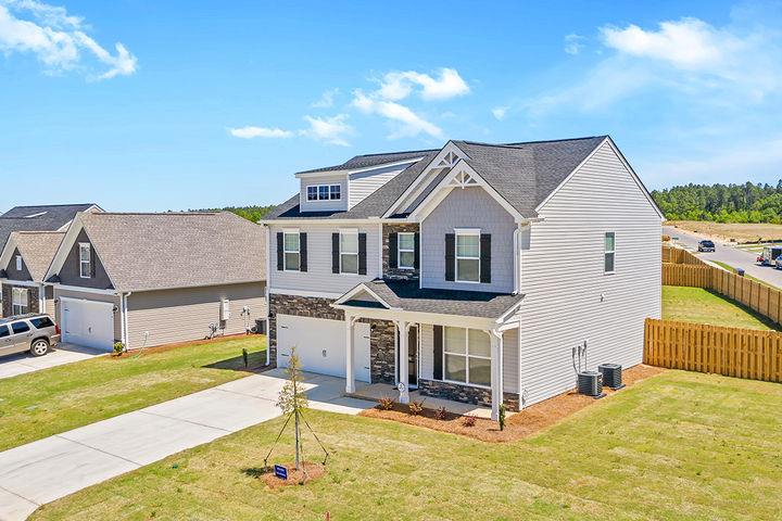 Clairbourne in Graniteville, SC Modern Facades and Low Maintenance Lawn Space