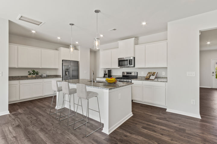 Kitchens with Large Islands at Garners Mill