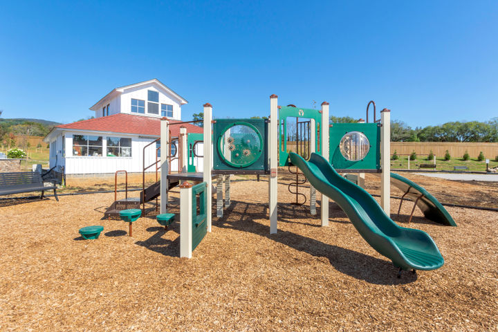 Play areas throughout the community