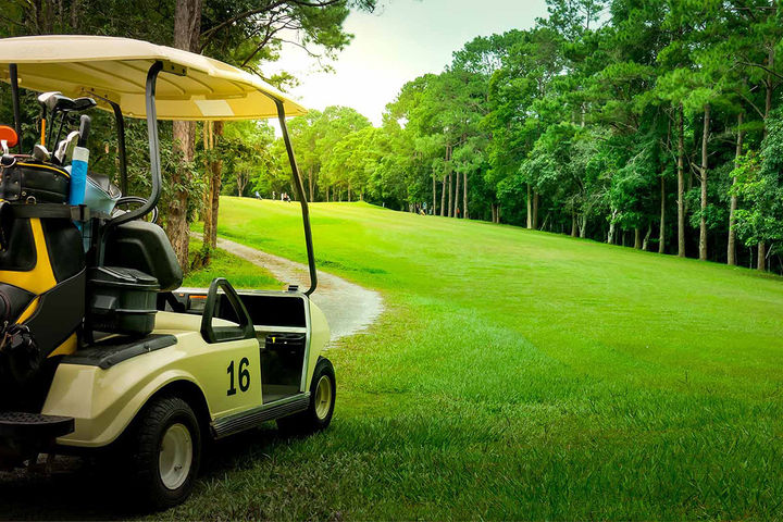 Take in a round of golf at nearby Old Trail Golf Club