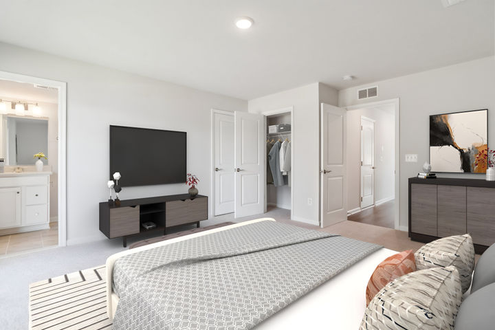 Lower Level Bedroom and Full Bath