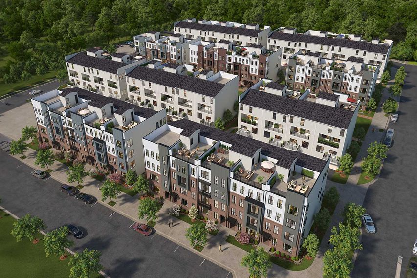 New Townhomestyle Condos in Raleigh, North Carolina 27610 from Stanley