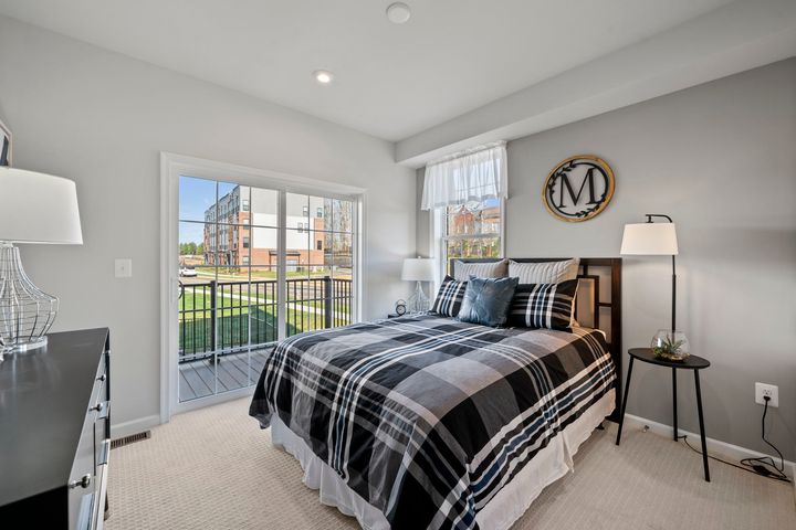 Optional 3rd Bedroom with Access to Balcony