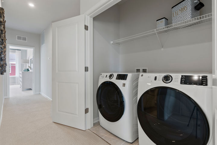 Bedroom Level Laundry