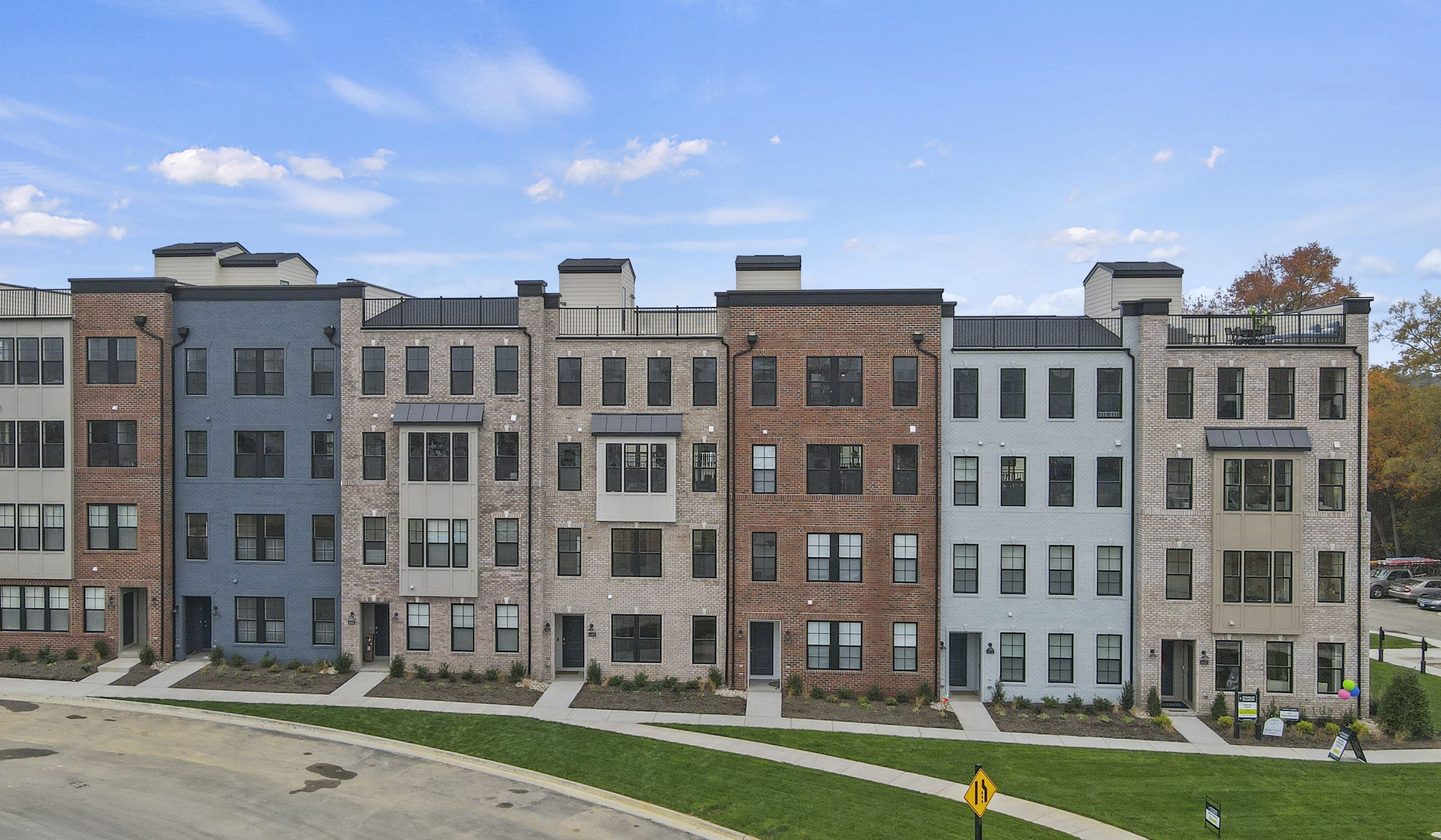 2 level condos and townhomes with open concept floor plans