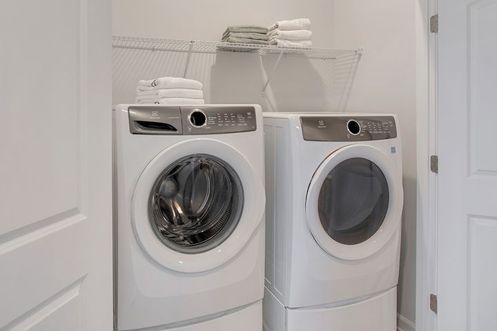 Bedroom Level Laundry Room