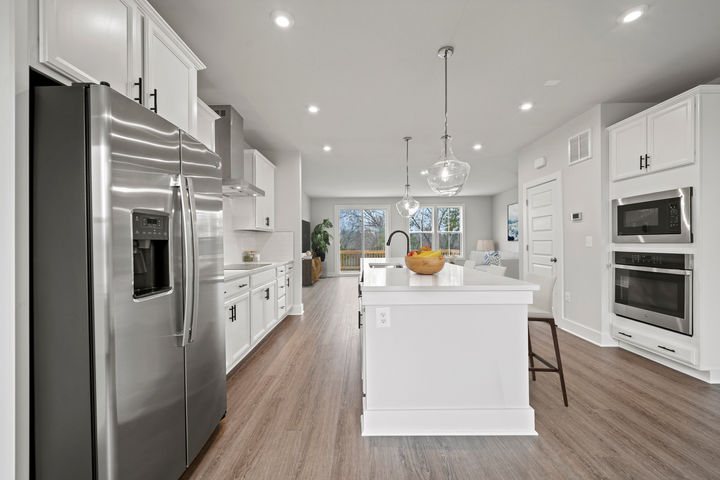 kitchen with stainless steel appliances