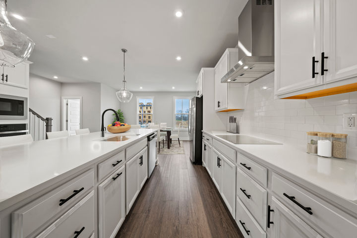 kitchen with abundant cabinet and counterspace