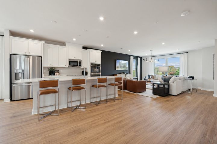 Gourmet Kitchen and Family Room
