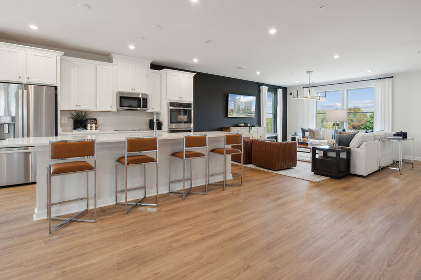 open floor plan of the julianne home design