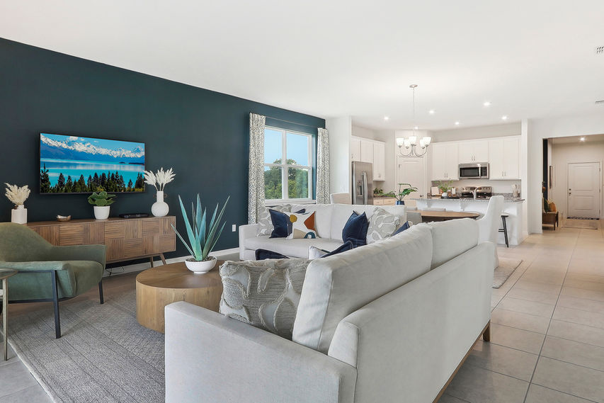 Open Kitchen and Dining Area