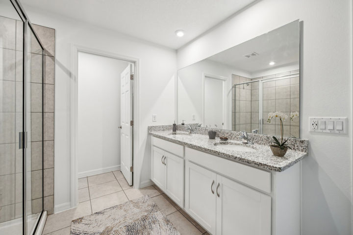 Primary Bathroom of The Linden at Hidden Cove