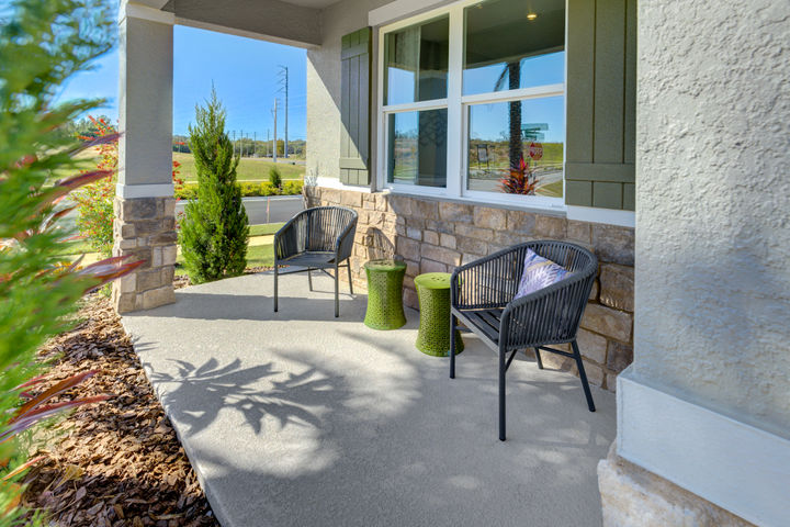 Front Porch of The Juniper at Hidden Cove