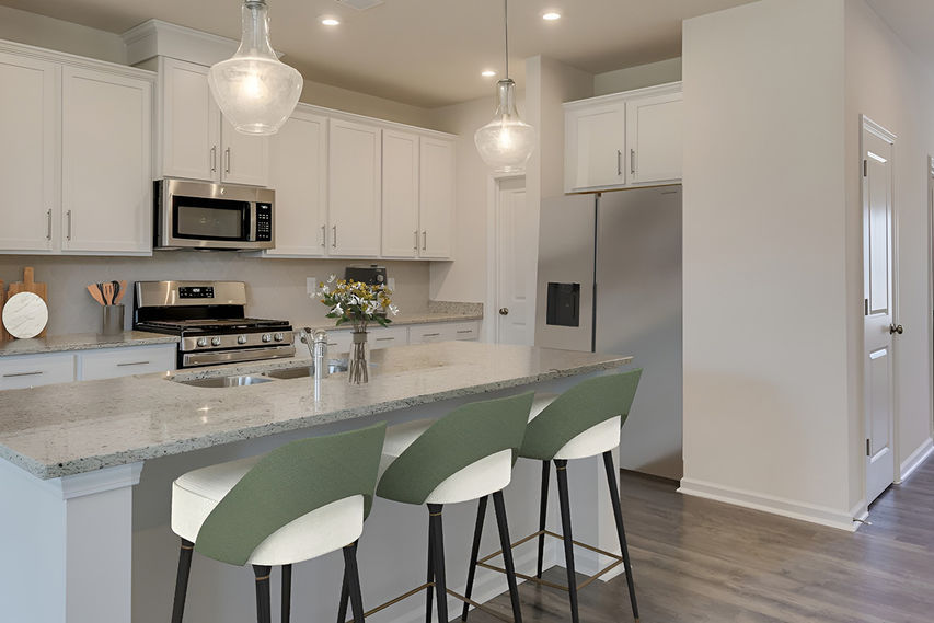 open concept floor plan