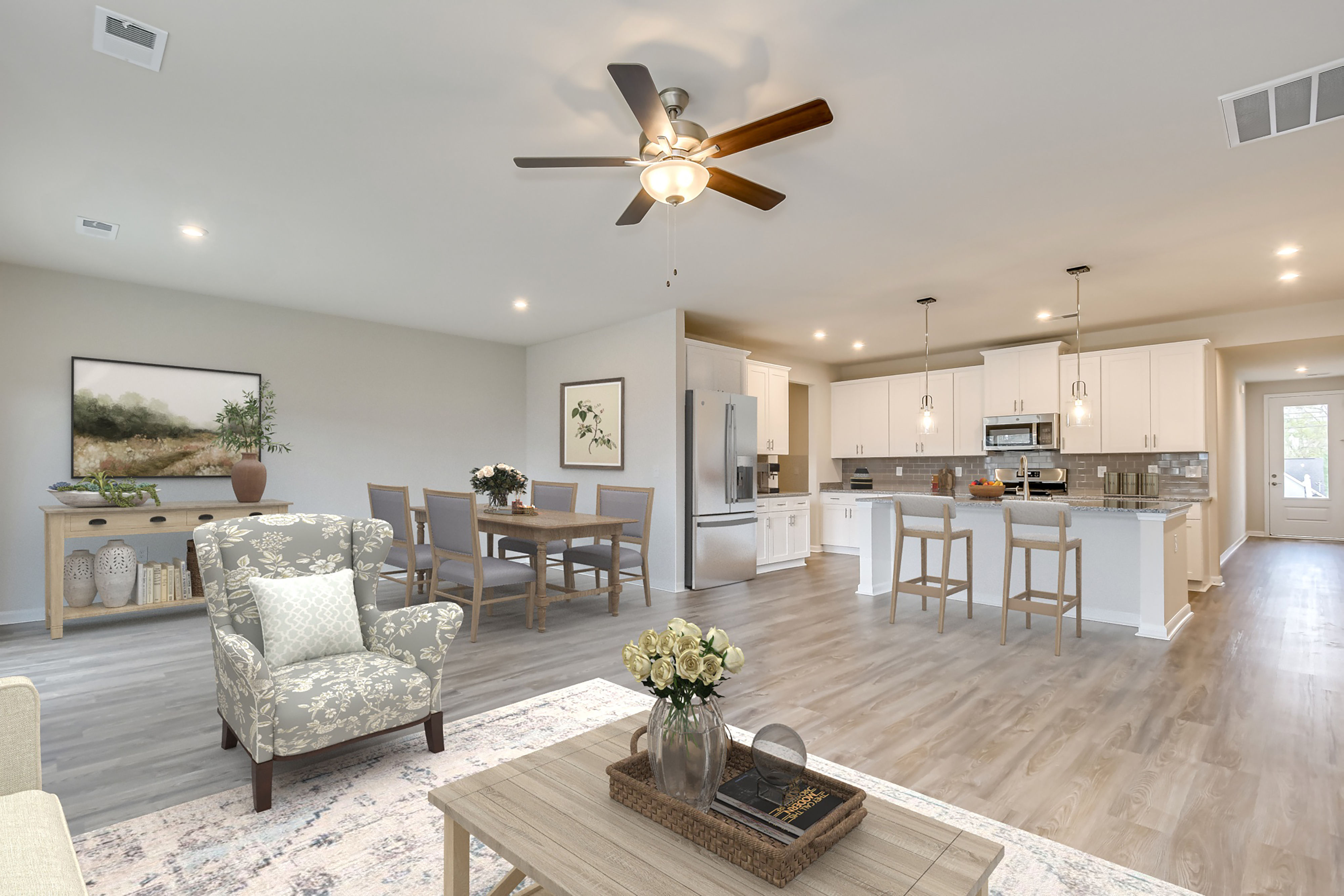 Spacious and Open Floorplans at Hickory Woods