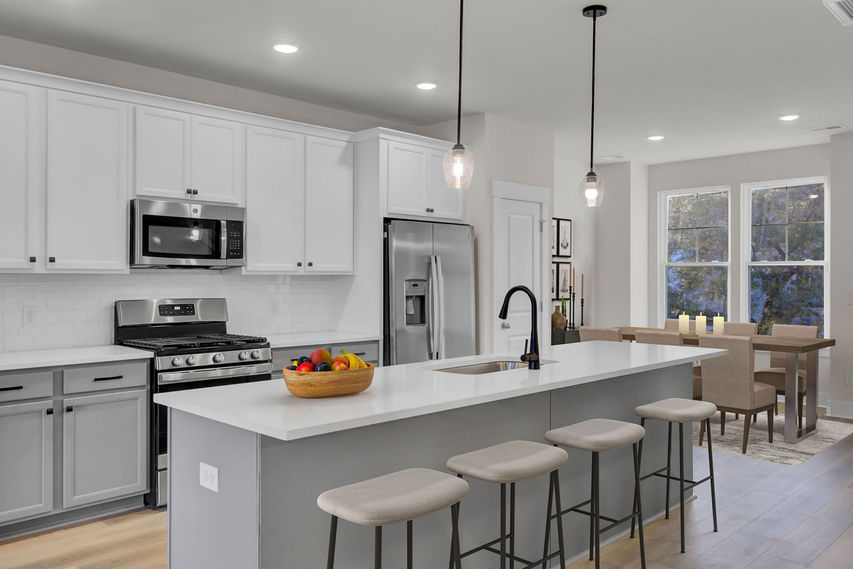 The Balfour center unit townhome at James Island, SC
