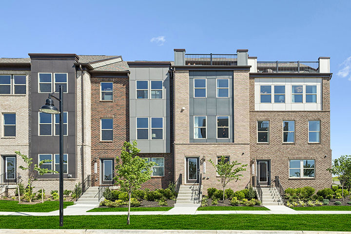New construction townhomes and townhome style condos