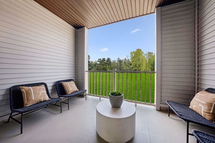 Recessed Balcony