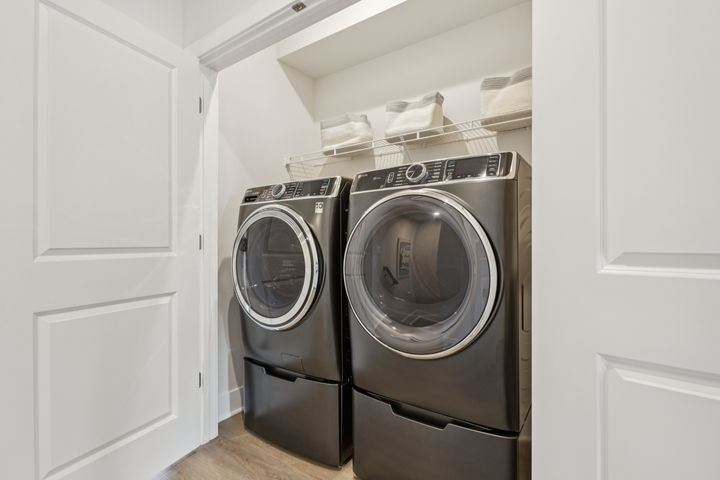 Upper Level Laundry Closet