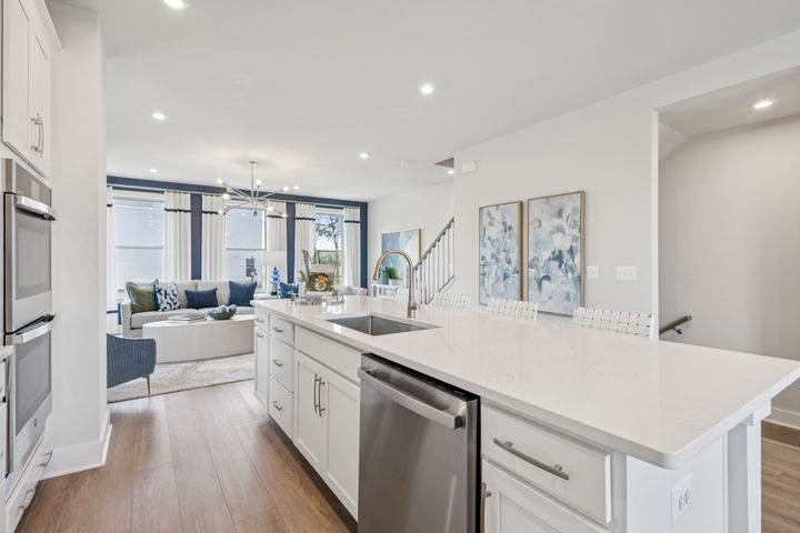 Kitchen and Family Room
