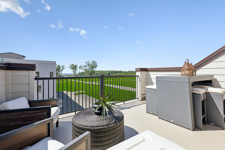 Rooftop Terrace, available on select homesites