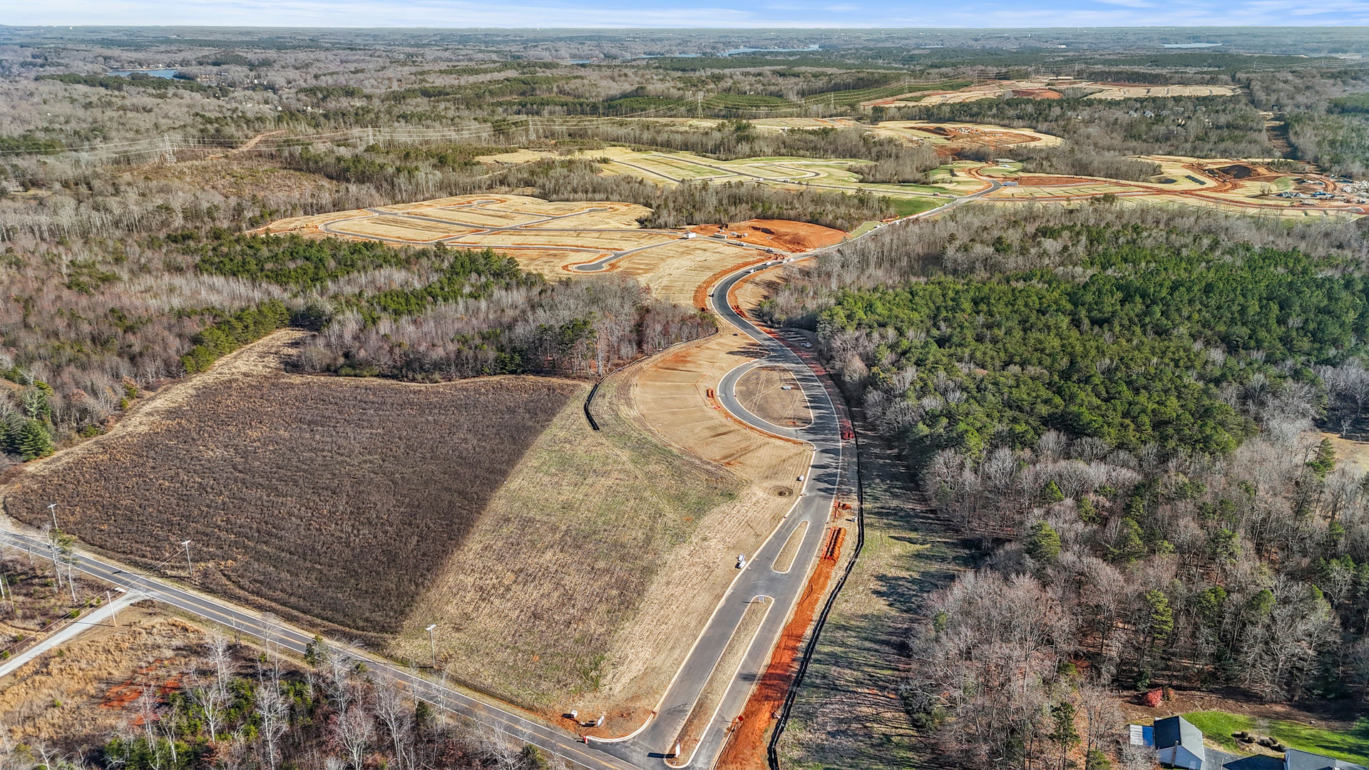 Aerial View of Future Homesites