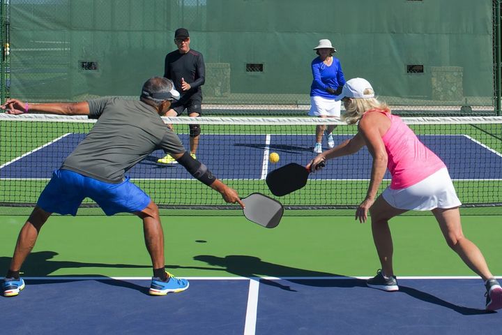 Enjoy Pickleball with Friends