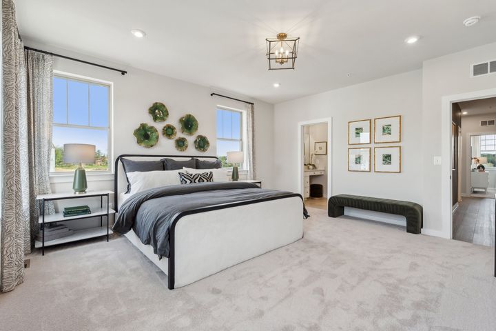 Spacious bedrooms for the perfect retreat