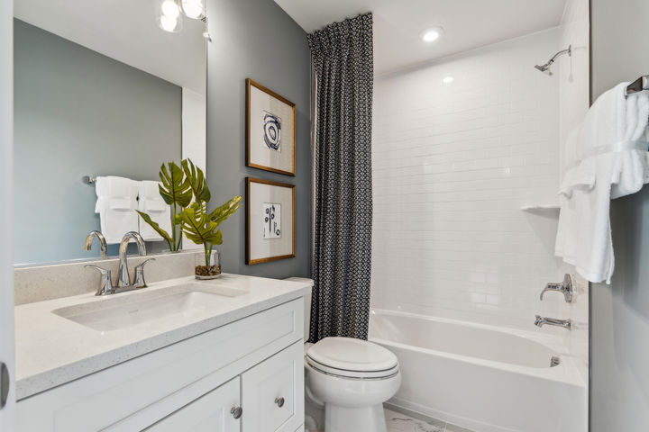 Loft Level Guest Bathroom, available on select homesites